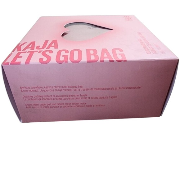 Kaja Let's Go Bag Round Makeup Bag - Pink - Picture 4 of 4